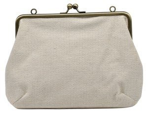 Gamaguchi Multi Pouch Pokopoko Stitch Kinari