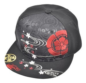 Rival Embroidered Flat Cap Nobunaga