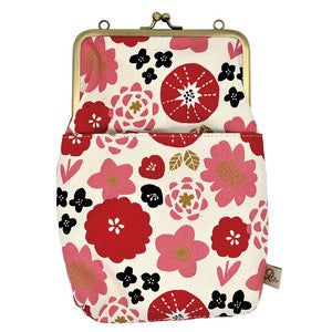 GA27 Karamaguchi 2 way Shoulder Bag Flower Pink