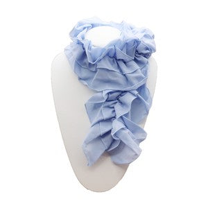 Summer scarf blue