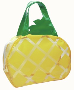 vinyl boston bag pineapple
