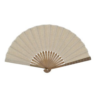 Sensu Hemp Fan 23cm Kinari