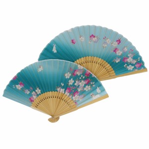 Sensu Women's Sakura Fan 21cm Sakura Rabbit Emeguri