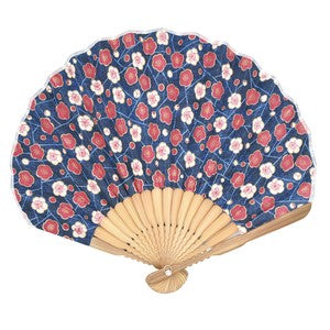 Sensu Women's Shell Fan 22cm Plum