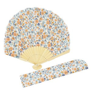 Sensu Shell Fan/Fan Bag Set Flower Off