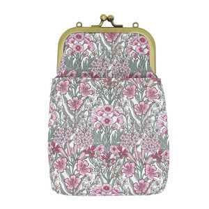 Gamaguchi 2 way Smartphone Shoulder Liberty Bouquet Pink