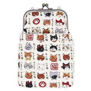 Gamaguchi 2 way Smartphone Shoulder Cat Guide IV