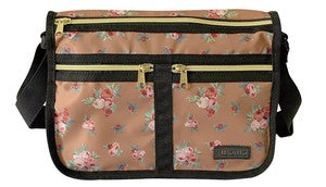 Petite Rose Brown Shoulder Back