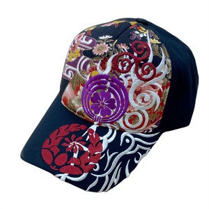 Embroidered Cotton Cap Family Pattern Tribal