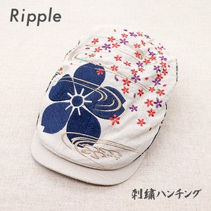 Embroidered Hunting Flowing Sakura Off