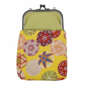 Gamaguchi 2 way Smartphone Shoulder Hand Yellow
