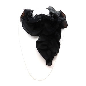 Summer scarf black