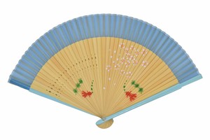 Women's Short Silk Pentex 21cm Cherry Blossom Goldfish Blue