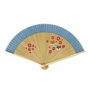 Women's Short Silk Pentex 21cm Shiba Dog Blue