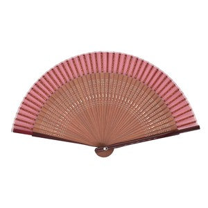 Sensu Plain Short Silk Fan 21cm Engineering Bamboo