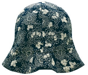 Reversible Bucket Hat Chrysanthemum Peony