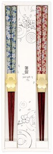 Chopsticks Clasp Chopsticks Pair Gift Set Modern Cherry Blossoms