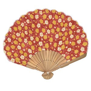 Sensu Women's Shell Fan 22cm Plum Orange