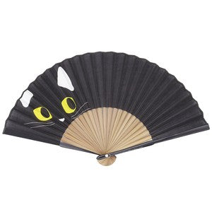Sensu Lady Sprint Fan 21cm Catback Black