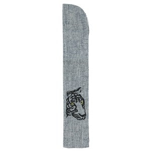 Sensu Men's Embroidered Fan Bag Tiger