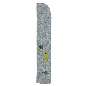 Sensu Men's Embroidered Fan Bag Chameleon