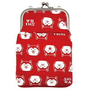 Gamaguchi 2 way Smartphone Shoulder Shiba Inu Red