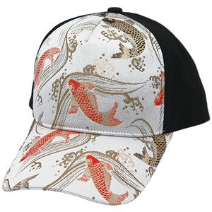 Gold cotton cap Koi
