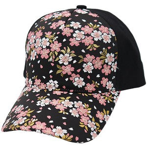 Golden cotton cap cherry blossom