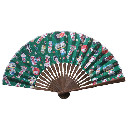 Sensu (a folding fan) Kokeshi