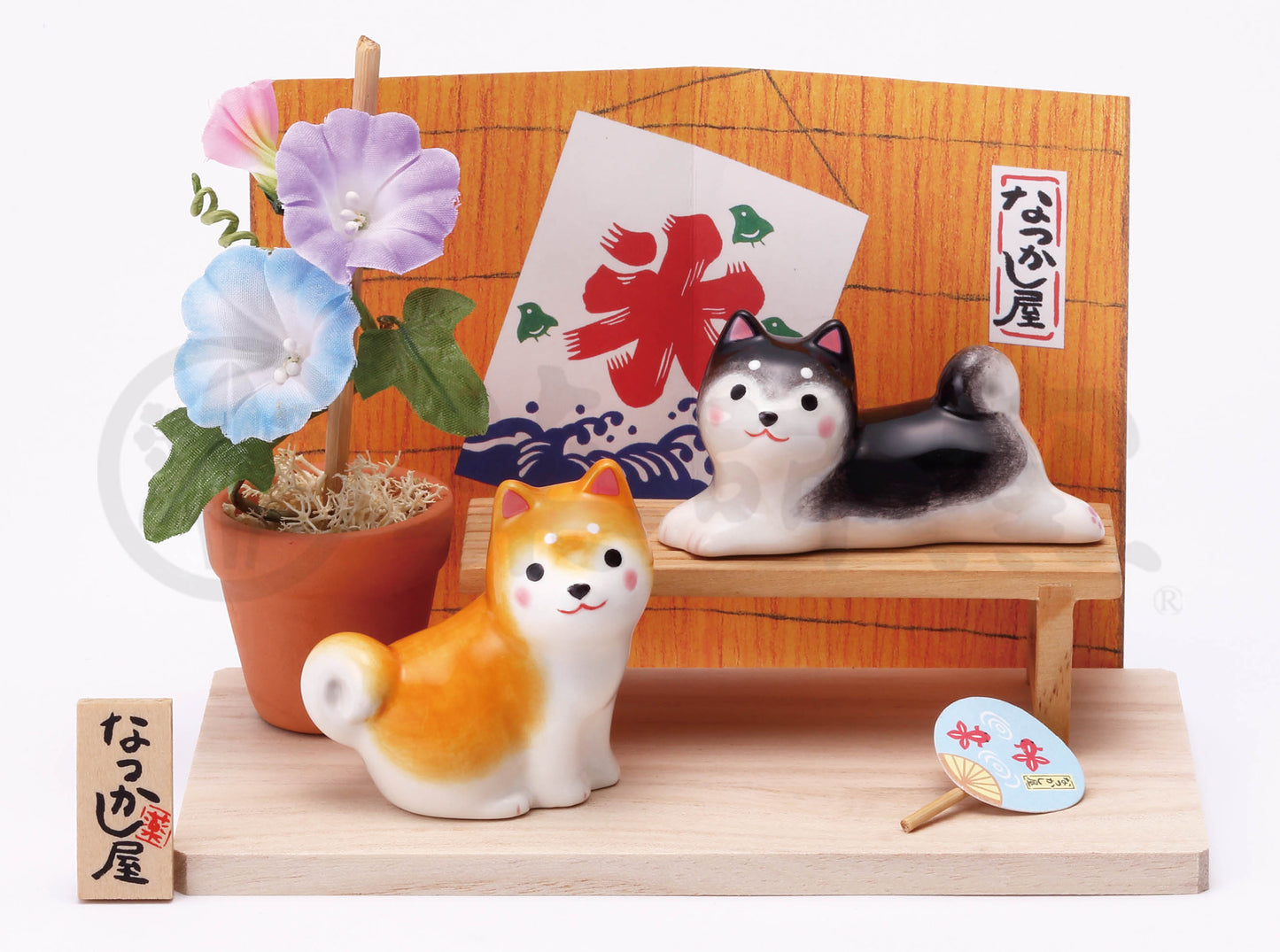 Figure Shiba dog 01 summer