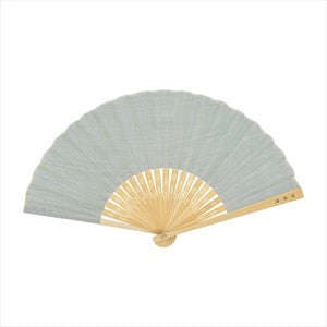 Sensu Omi Hemp Fan 23cm Usu Green