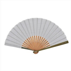 Sensu Omi Hemp Fan 23cm Blue Grey